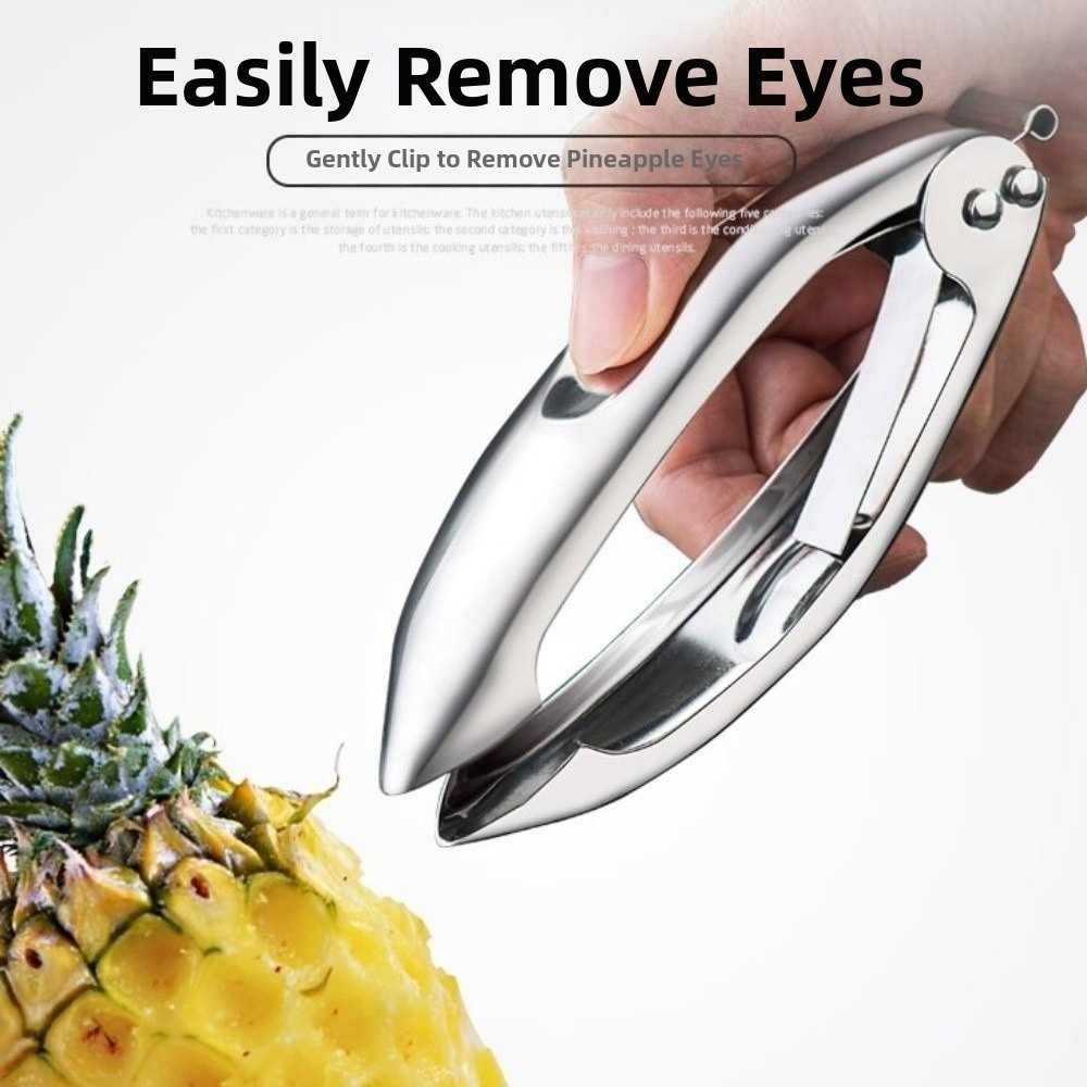 Pineapple Corer Slicer - Stainless Steel Pineapple Tweezer Efficient Anti-rust