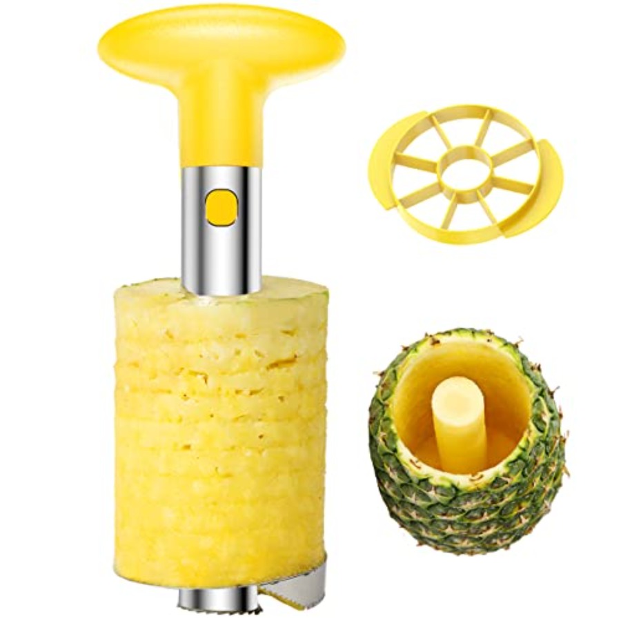 Pineapple Corer Slicer - Easy Kitchen Tool Stainless Steel Fruit
