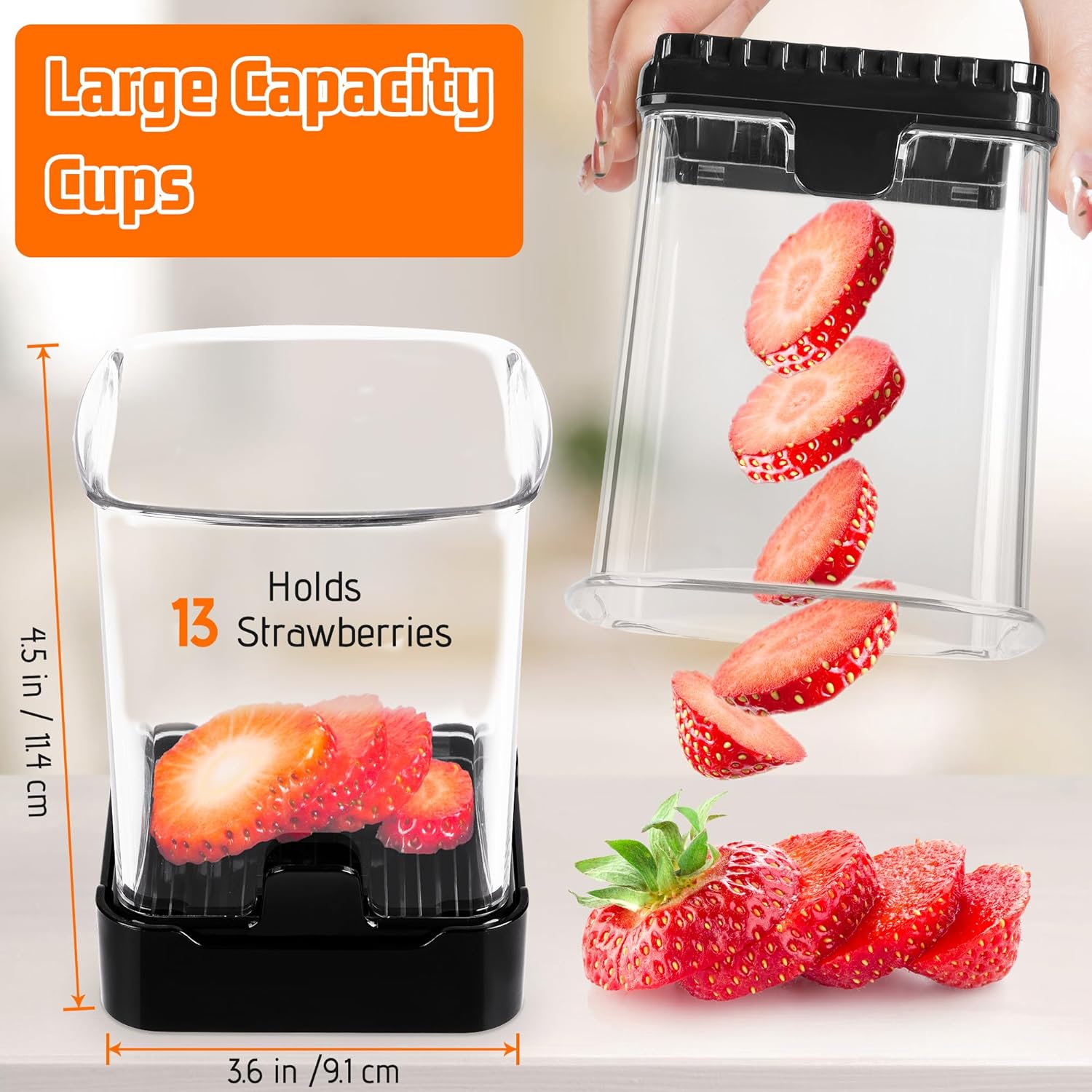 Fruit Slicer Cup for Strawberr - Meal Prep Egg 리뷰 및 가격
