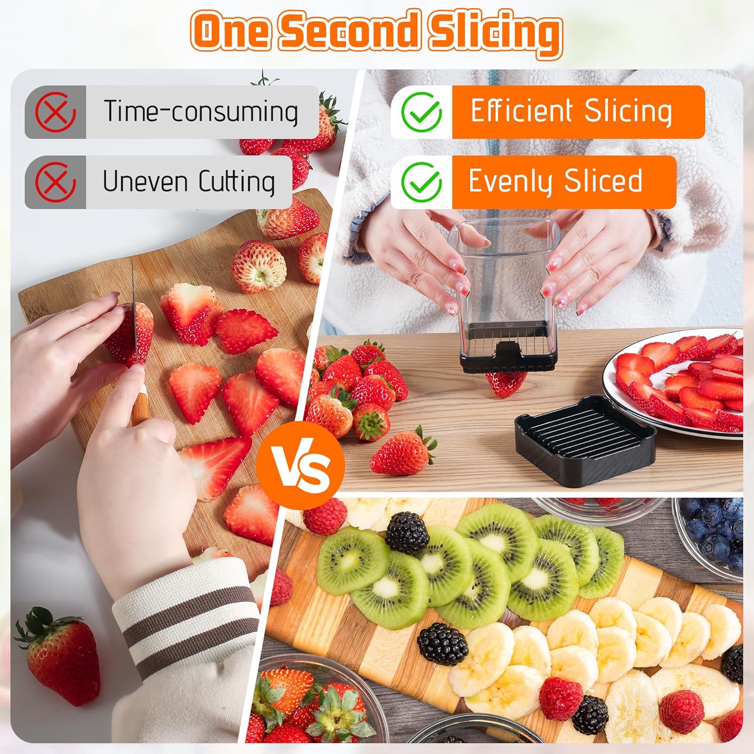 Fruit Slicer Cup for Strawberr - Meal Prep Egg 리뷰 및 가격