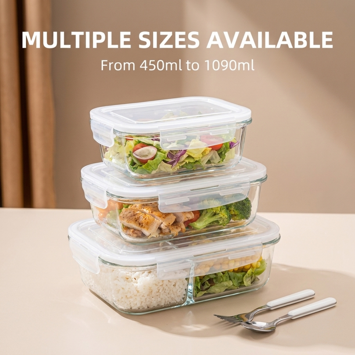 Glass Meal Prep Container – Mi - Meal Prep Healthy Lunch 리뷰 및 가격