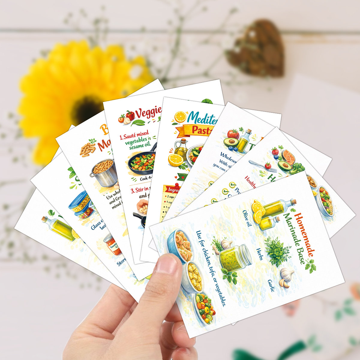 30pcs Wholesome Meals Recipe C - Meal Prep Recipes Healthy 리뷰 및 가격