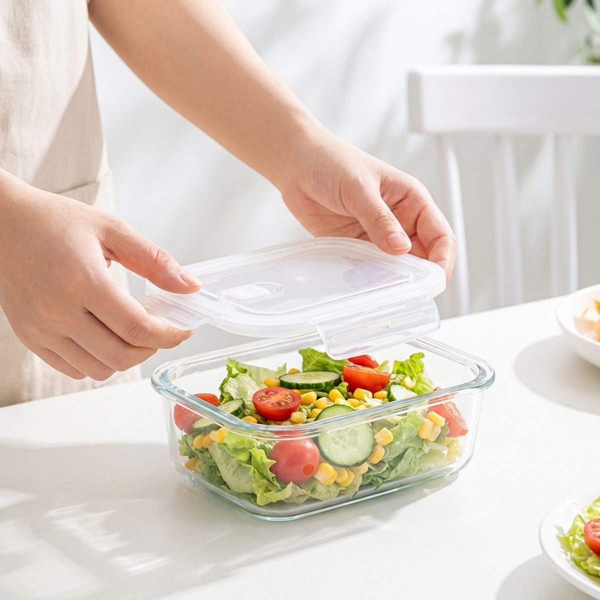 High Borosilicate Glass Lunch  - Meal Prep Healthy Lunch 리뷰 및 가격