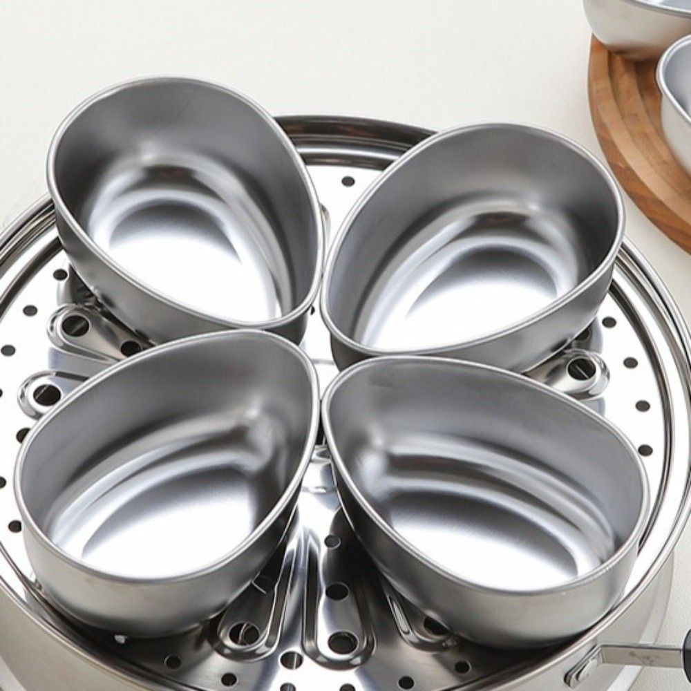 3pcs Creative Stainless Steel  - Meal Prep Egg 리뷰 및 가격