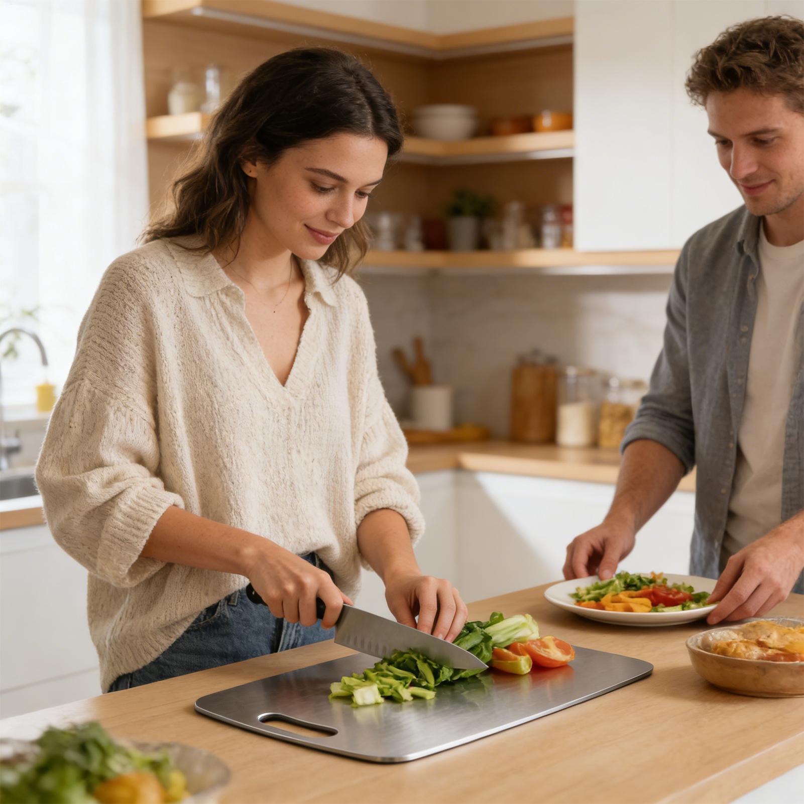 Stainless Steel Cutting Board  - Meal Prep Food 리뷰 및 가격