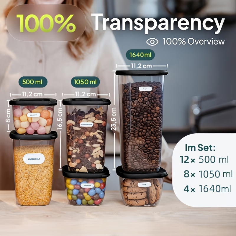 10/24pcs Set: BPA-Free, Durabl - Meal Prep Meal Ideas 리뷰 및 가격