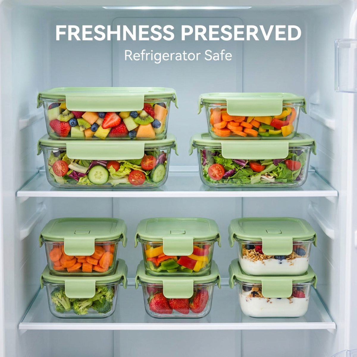 High Borosilicate Glass Lunch  - Meal Prep Healthy Lunch 리뷰 및 가격