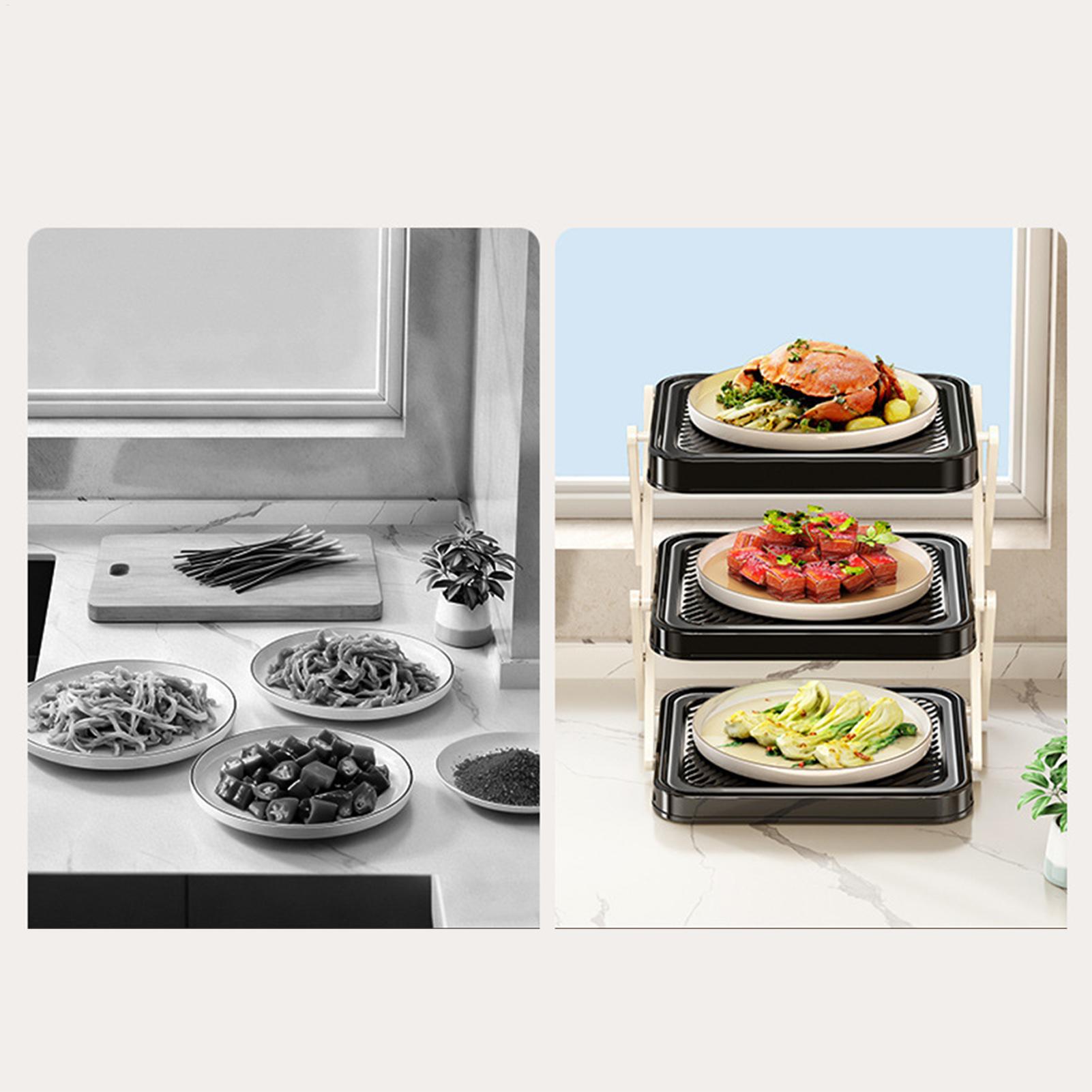 Multi-Layer Food Prep Tray Rac - Meal Prep Food 리뷰 및 가격