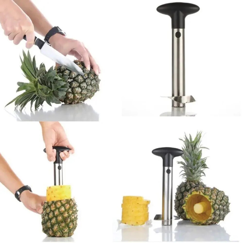 1PCS Spot Stainless Steel Pine - Pineapple Corer Slicer 리뷰 및 가격