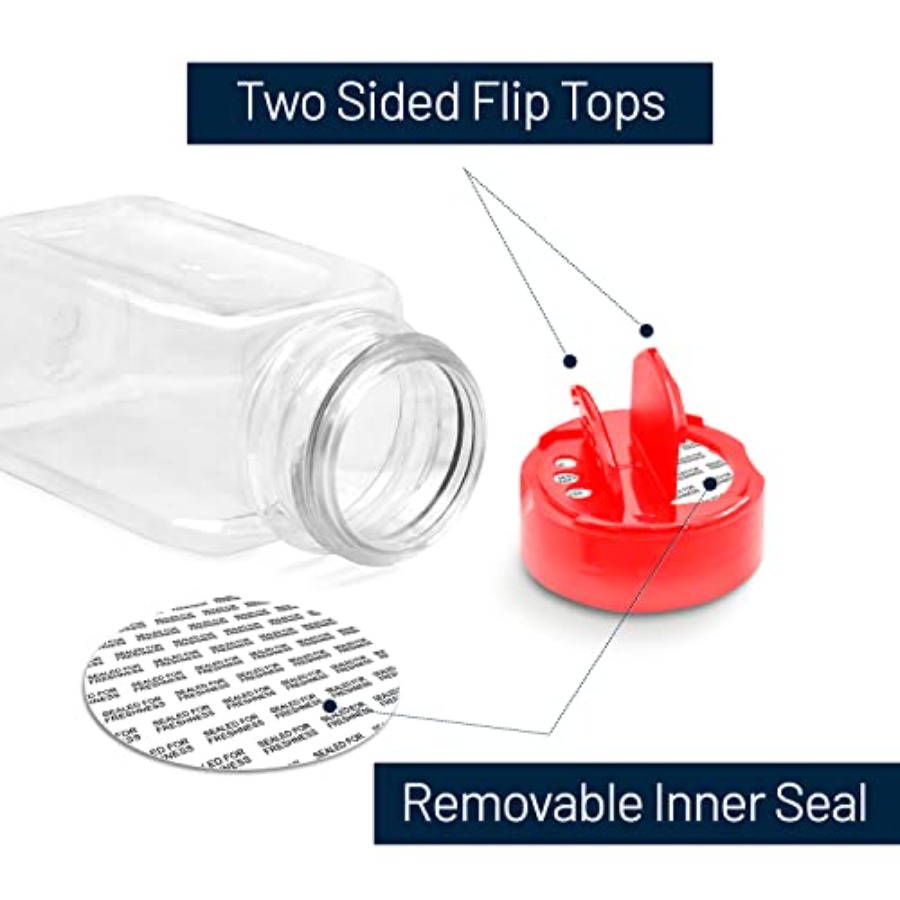 9.5 Oz Plastic Spice Jars with - Herb Keeper Bottle 리뷰 및 가격