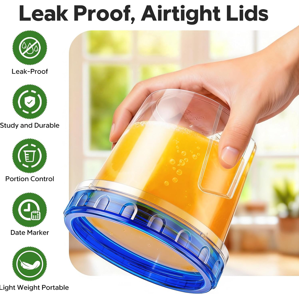 Freezer Storage Containers Air - Meal Prep Food 리뷰 및 가격