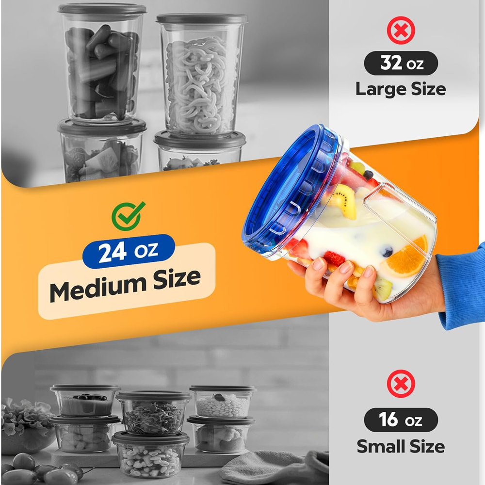 Freezer Storage Containers Air - Meal Prep Food 리뷰 및 가격
