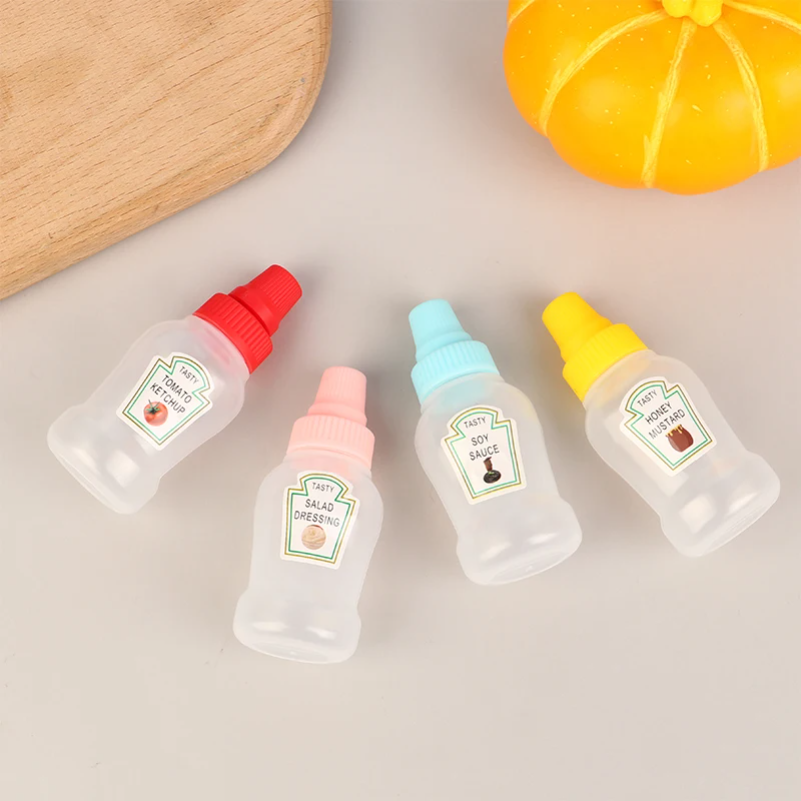 4Pcs/set Mini Sauce Bottle Ket - Herb Keeper Bottle 리뷰 및 가격