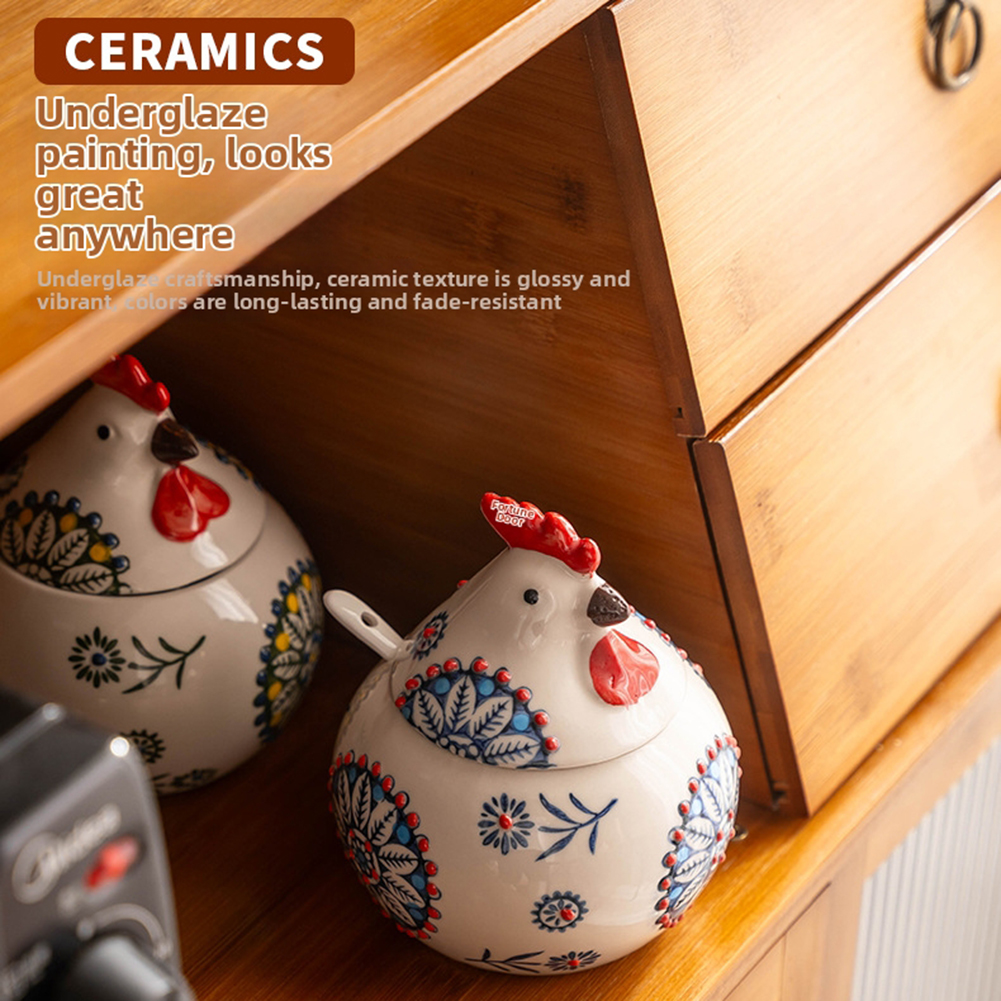 Cute Chicken Seasoning Jar Wit - Herb Keeper Bottle 리뷰 및 가격