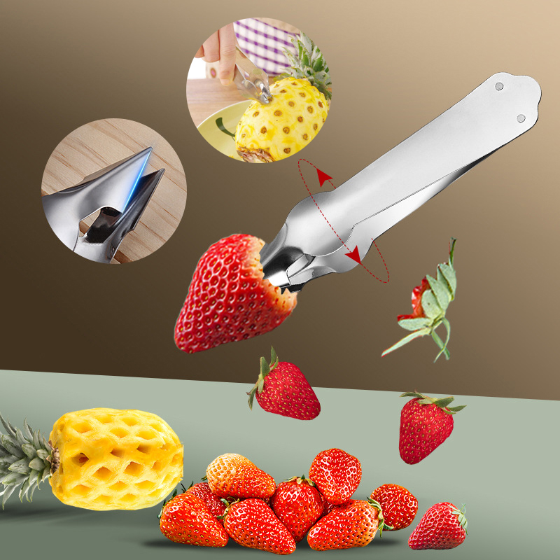 Strawberry Huller Fruit Peeler - Pineapple Corer Slicer 리뷰 및 가격