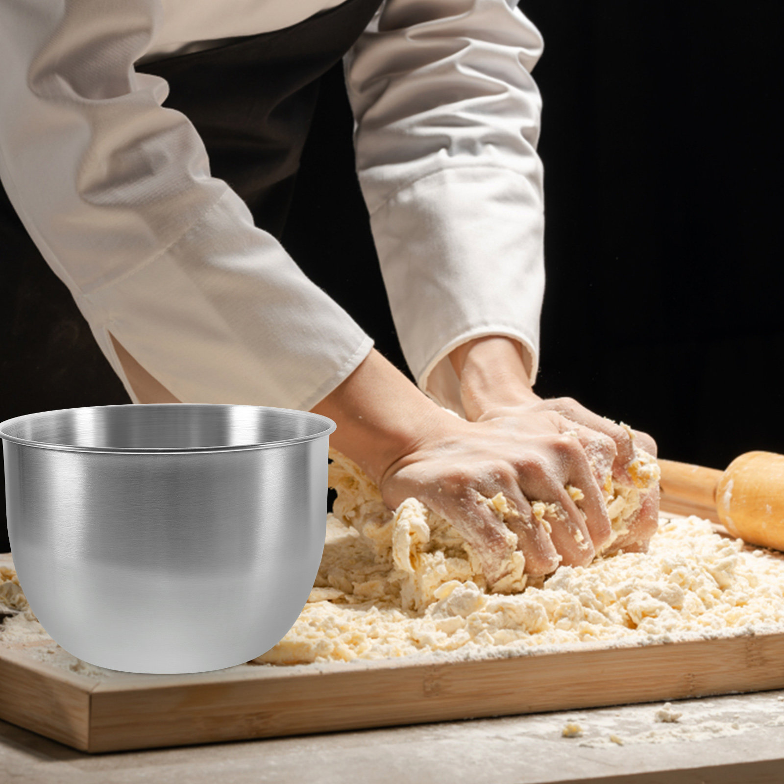 Large Stainless Steel Mixing B - Meal Prep Egg 리뷰 및 가격