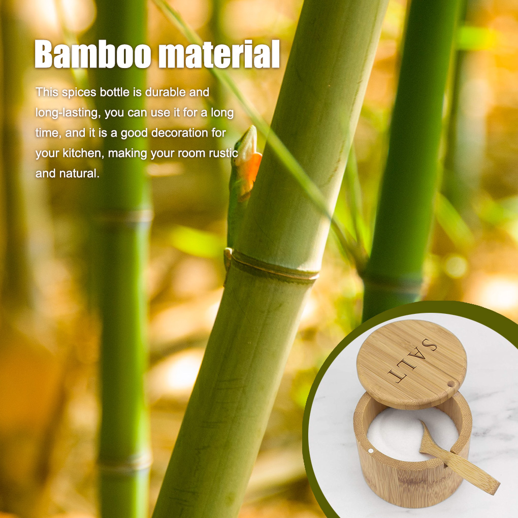 Spice Jar Shaker Bamboo Pepper - Herb Keeper Bottle 리뷰 및 가격